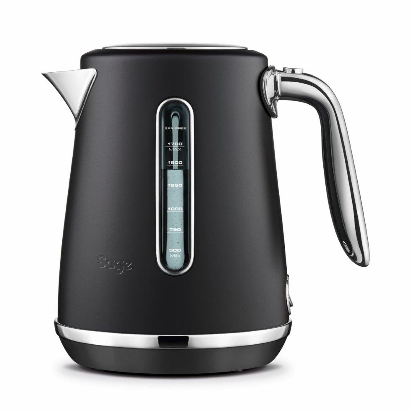 Bouilloire électrique Soft Top Luxe 1,7L noir truffe